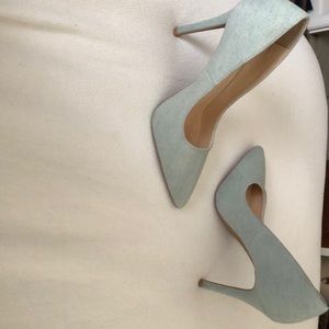 Qupid Pale Denim Blue Shoes